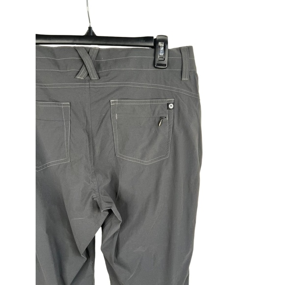 Marmot Kodachrome Gray Belt Loops Front Pockets Womens Pants Size 10 Dark Steel - Picture 8 of 13